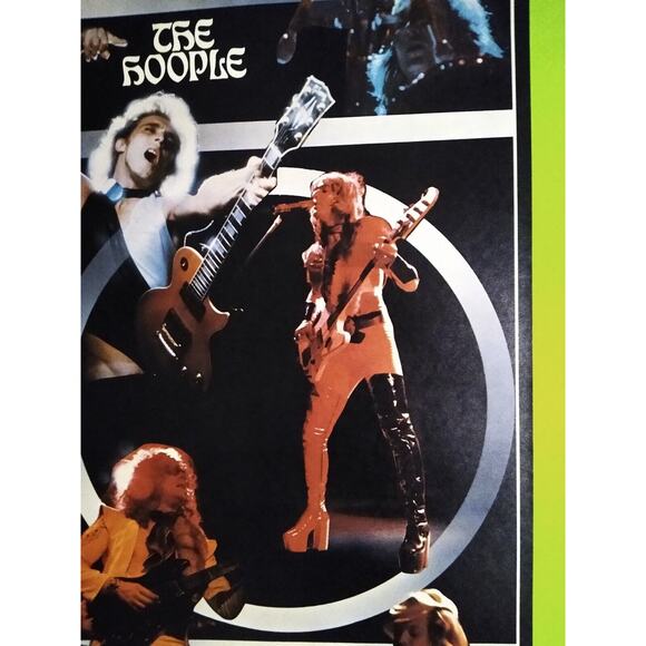 MOTT THE HOOPLE Vintage Hard Art Rock Progressive Glam Music Poster 50 Years Old - Picture 4 of 5